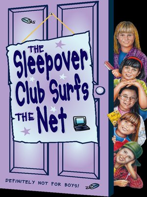 cover image of The Sleepover Club Surfs the Net